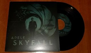 Adele James Bond Skyfall 7 " Vinyl Rare Eu Press Xl Recordings 2012 Ltd Jukebox