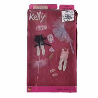 Mattel 2001 Kelly Sweet Ballerina Fashion Avenue Outfit Accessory Clothes