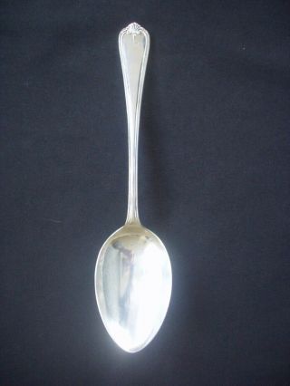 Vintage Silver Plated Table / Serving Spoon Jesmond Pattern Sheffield 8.  75 "