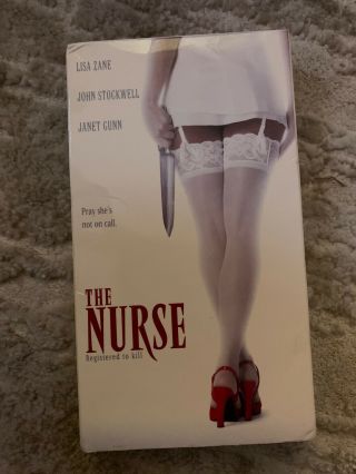 The Nurse Vhs Rare Horror Slasher Straight To Video Cult Gore