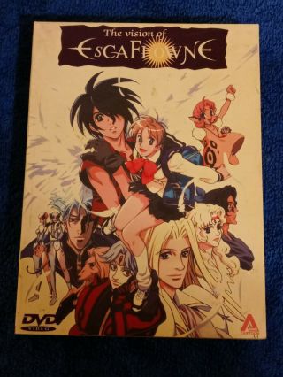 The Vision Of Escaflowne " Boxset " Anime Rare