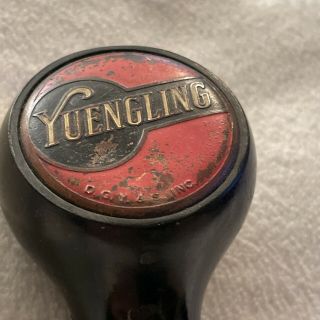 VINTAGE YUENGLING BREWING CO BEER BALL TAP KNOB HANDLE POTTSVILLE PA RARE 2