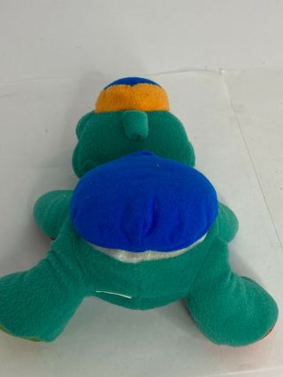 Baby Einstein Musical Turtle Plush Lovey Toy Plays 4 Instruments Stuffed Animal