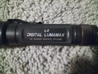 Surefire L4 Digital Lumamax Rare And Discontinued Model With Kl4 Head