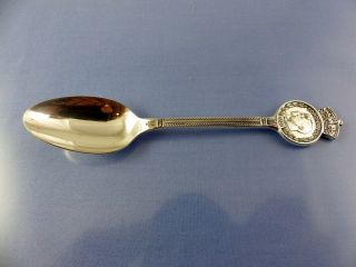 Silverplate Souvenir Spoon Coronation Of King Edward 1937 By Wm A Rogers