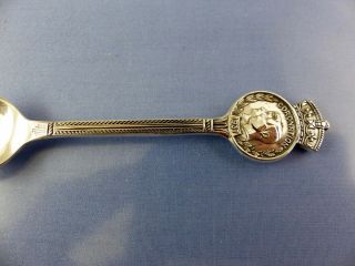 Silverplate Souvenir Spoon Coronation of King Edward 1937 by Wm A Rogers 2