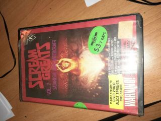 Scream Greats Volume 2 Vhs Rare Occult Horror Documentary