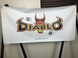 Diablo Paintball Banner — World Cup 2000 - Vintage,  Rare 2 