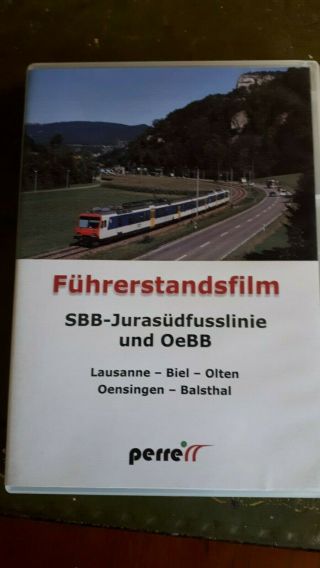 Rare Swiss Cab Ride - Lausanne To Olten & Osensingen To Balsthal - Dvd