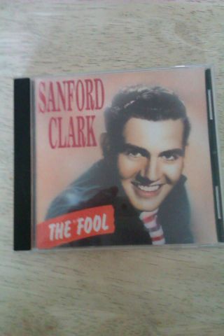 Rare Sanford Clark The Fool Promo Bear Family 34 Track Rockabilly Cd.  Ex Cond