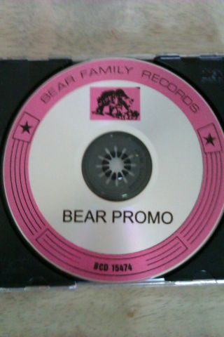 RARE SANFORD CLARK THE FOOL PROMO BEAR FAMILY 34 TRACK ROCKABILLY CD.  EX COND 3