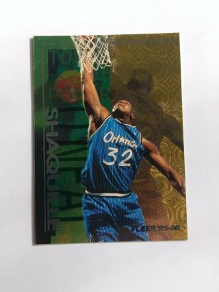 1995 - 96 Fleer Tower Of Power 6 Shaquille O 