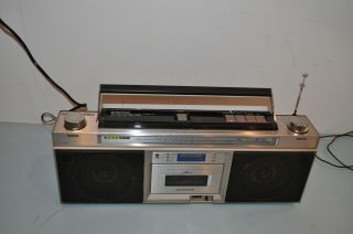 Rare Pioneer Sk - 600 Boombox Ghettoblaster Anti Rolling Machanism Cassette Radio