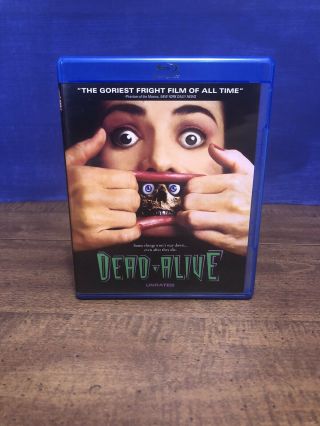 Dead Alive (2011 Unrated Blu - Ray) Peter Jackson/braindead Rare/oop