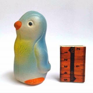 1960s - 1970s Vintage Ussr Russian Soviet Rubber Toy Penguin Baby