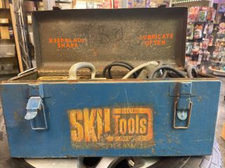 Vtg Rare Skil Model 67 Worm Drive Portable Saw A188151 Made In Chicago Usa