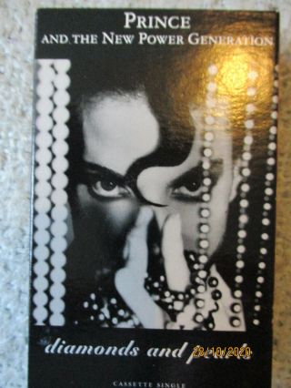 Prince Diamonds And Pearls Usa 2 Track Tape Cassette K7 Very Rare