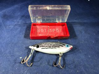 I1 - 3 Cotton Cordell Tackle - Vintage Hot - Spot Lure In A Box