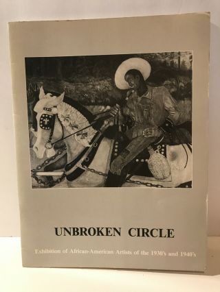 Rare Unbroken Circle Exhibition Of African American Artists Of 1930s And 1940s