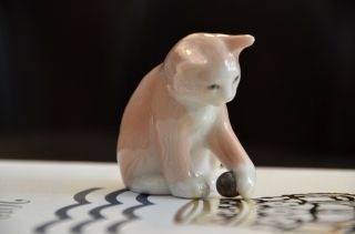 Rare Royal Copenhagen Cat Figure Porcelain 688 Kitten Mini Figur 1 Wahl