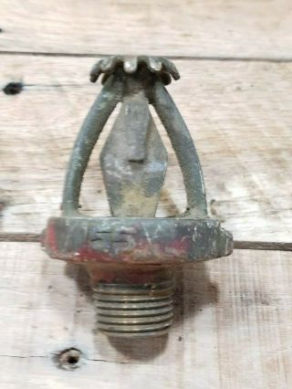 Antique Vintage Grinnell 155 " A " Frame Brass Fire Sprinkler Head 8