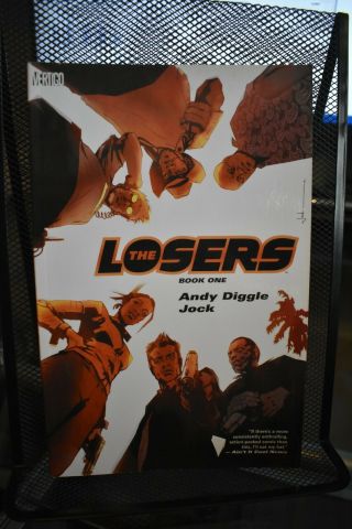 Losers Deluxe Edition Volume 1 Vertigo Dc Tpb Rare Oop Andy Diggle & Jock
