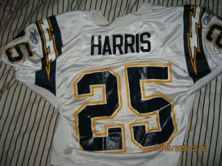 Game Worn San Diego Chargers Jersey Rare Large Size 03 - 50