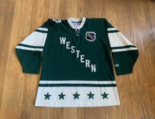 2004 Nhl All Star Game Western Conference Authentic Ccm Jersey Mens Xl Euc Rare