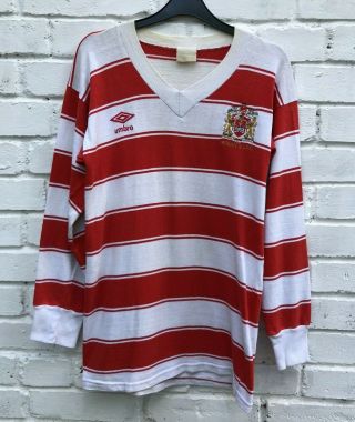 Vintage Wigan Warriors 1986 Home Rugby Ultra Rare Jersey Shirt Trikot Umbro