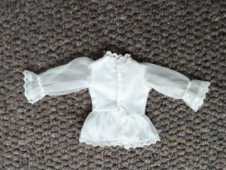 1981 Sindy Doll Fine and Fancy Blouse 44083 2