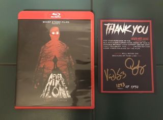 Never Hike Alone Friday The 13th Bluray Autographed Rare Red Case 1293 Of 1750