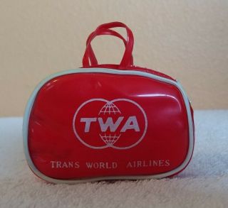 Vintage 1960s Barbie Twa Zippered,  Handled Luggage,  Suitcase,  Travel Bag,  Purse