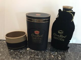 Rare Crown Royal Cask 16 Empty Bottle,  Bag And Box 750ml