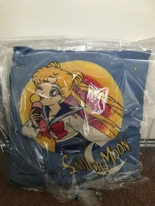 Sailor Moon 1995 Rare Throwpillow Made By The Bibb Company