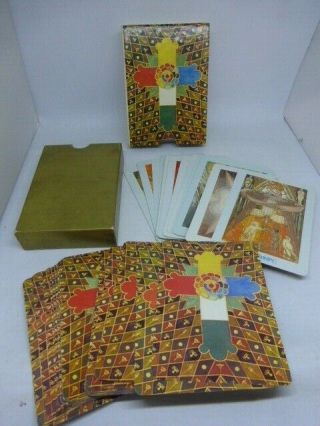 Vintage Rare Thoth Tarot Cards Aleister Crowley,  Samuel Weiser U.  S.  A.  Deck 1969