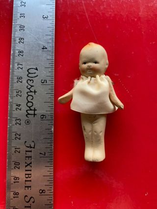 Vintage Bisque Jointed Baby Doll Made In Occupied Japan Small