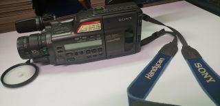 Vintage Sony Video Camera Recorder Ccd - V801 Hi8 No Bat No Accessories Parts Only