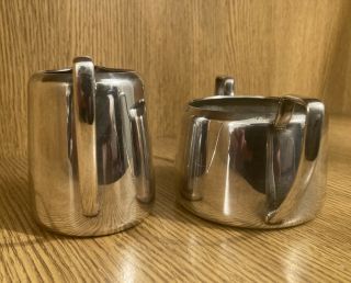 Vintage EPNS Silver Plated Sugar Bowl & Milk Jug 3