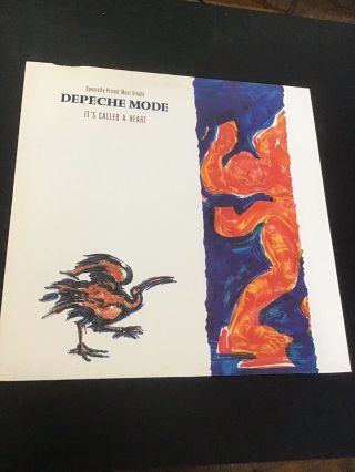 Depeche Mode It’s Called A Heart Black Celebration Era Single 12” Rare Mute Goth