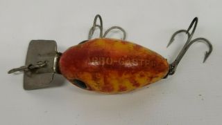 Vintage Arbogast Arbo - Gaster Fishing Lure With Rare Pattern 2