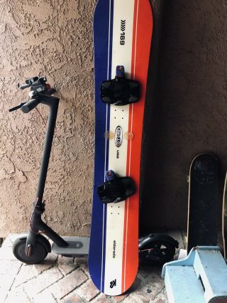 Rare Vintage 90’s K2 Eldorado 169snowboard Red/white/blue Usa