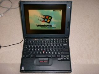 Ibm Thinkpad 380xd Type 2635 Laptop With Windows 95 Installed,  Floppy Drive,  Rare