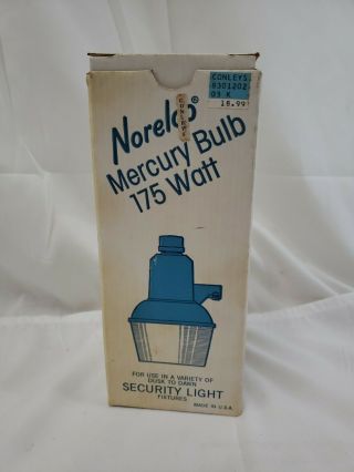 Norelco 175 Watt Mercury Bulb - Vintage Lightbulb