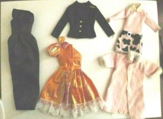 Vintage Barbie Doll Clothes Washed And Pressed