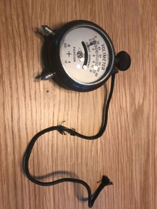 Vintage Bakalite Voltmeter