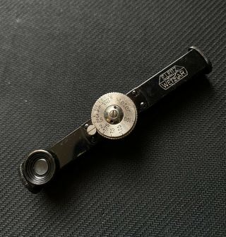 E Leitz Wetzlar Rangefinder Attachment For Leica I Black Vintage Rare