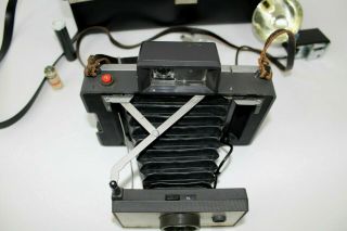 Vintage Polaroid Land Camera Automatic 215 With Case Antique