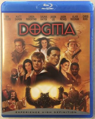 Dogma Blu - Ray Disc Rare Out Of Print Oop Kevin Smith Damon Affleck Like