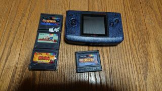 Neo Geo Pocket Color Plus Many Games Rare