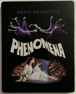 Phenomena Limited Edition Blu Ray Cd 3 Disc Synapse Exclusive Rare Oop Steelbook